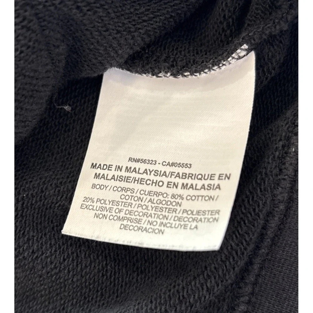 Nike Sportswear AF1 Men's Hoodie XXL Black French Terry Full Zip Sweatshirt